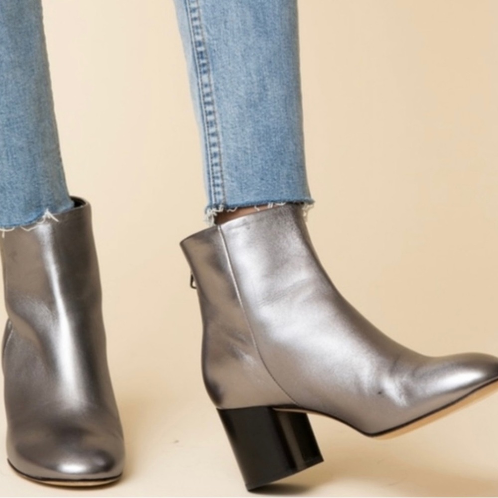 NIB Rag & Bone Women’s Gunmetal Drea Boot Us 7 EU 37